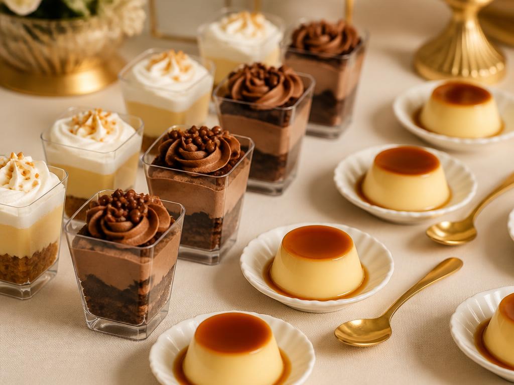 Vasitos de postre surtidos